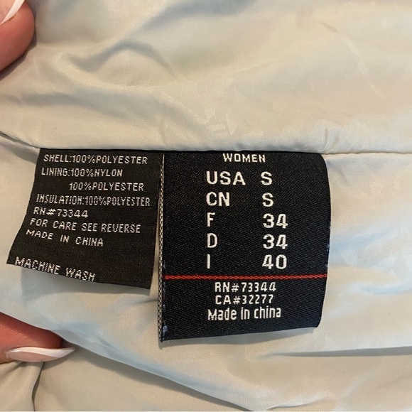 Marker Black Quilted Ski Jacket Women’s Small Insulated Style 8560-DGN4 - Picture 5 of 5